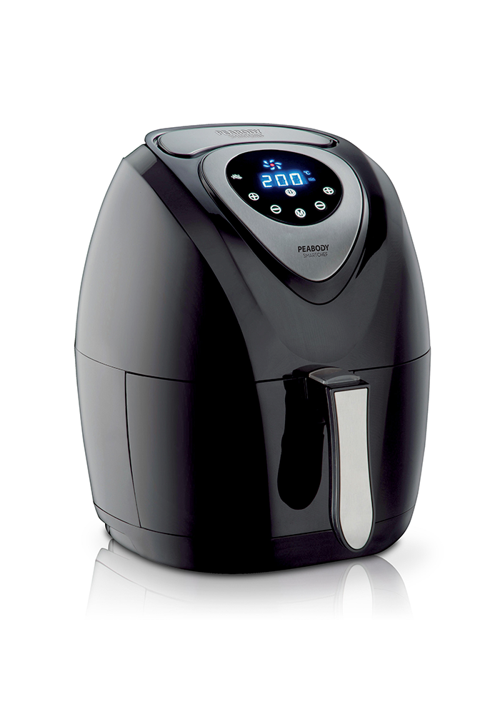 Freidora Sin Aceite Peabody Digital Negro Pe-Af612N