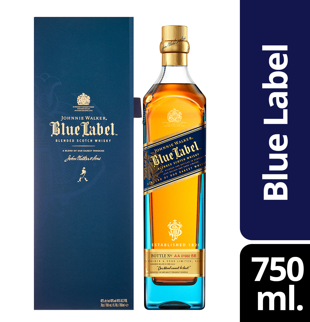 JOHNNIE WALKER BLUE LABEL