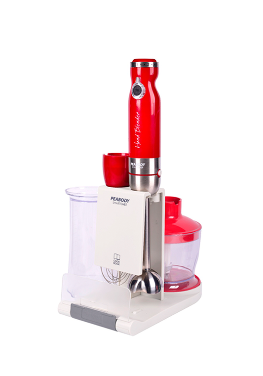 Licuadora De Mano Peabody Roja Pe-Lm327R