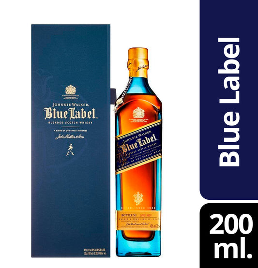 JOHNNIE WALKER BLUE LABEL 200 ML.