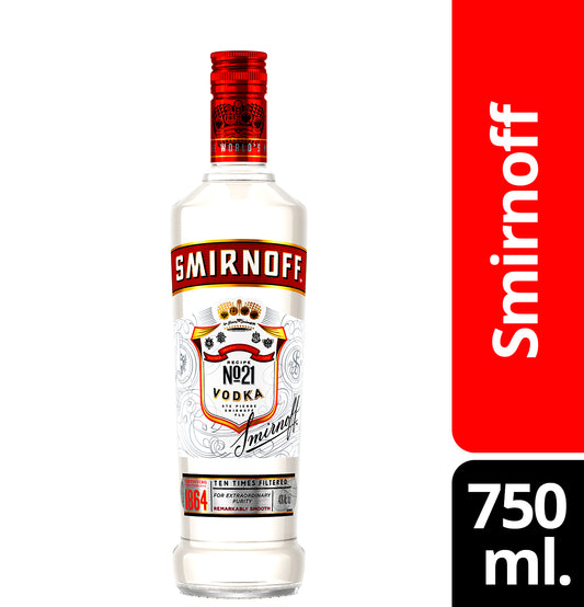 SMIRNOFF 750 ML.