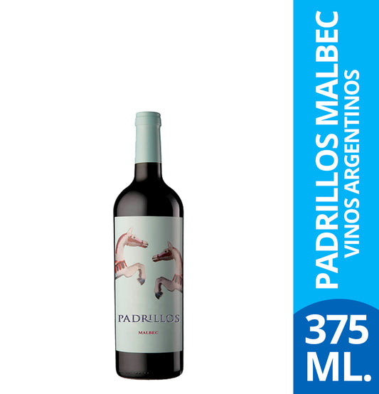 VINO PADRILLOS MALBEC 375 ML.