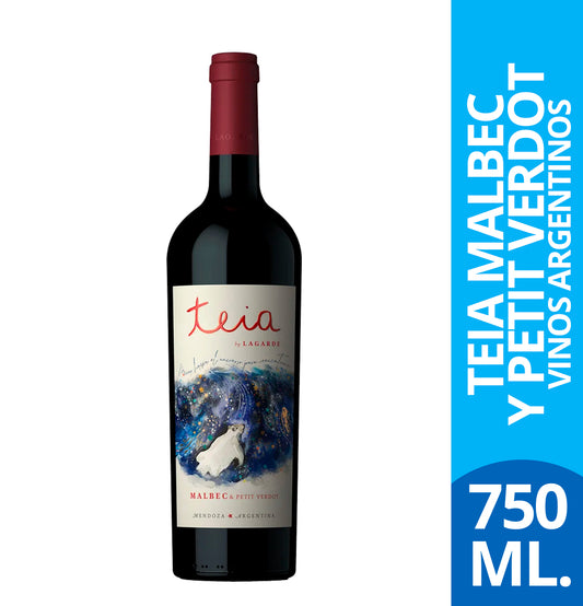 VINO TEIA MALBEC Y PETIT VERDOT